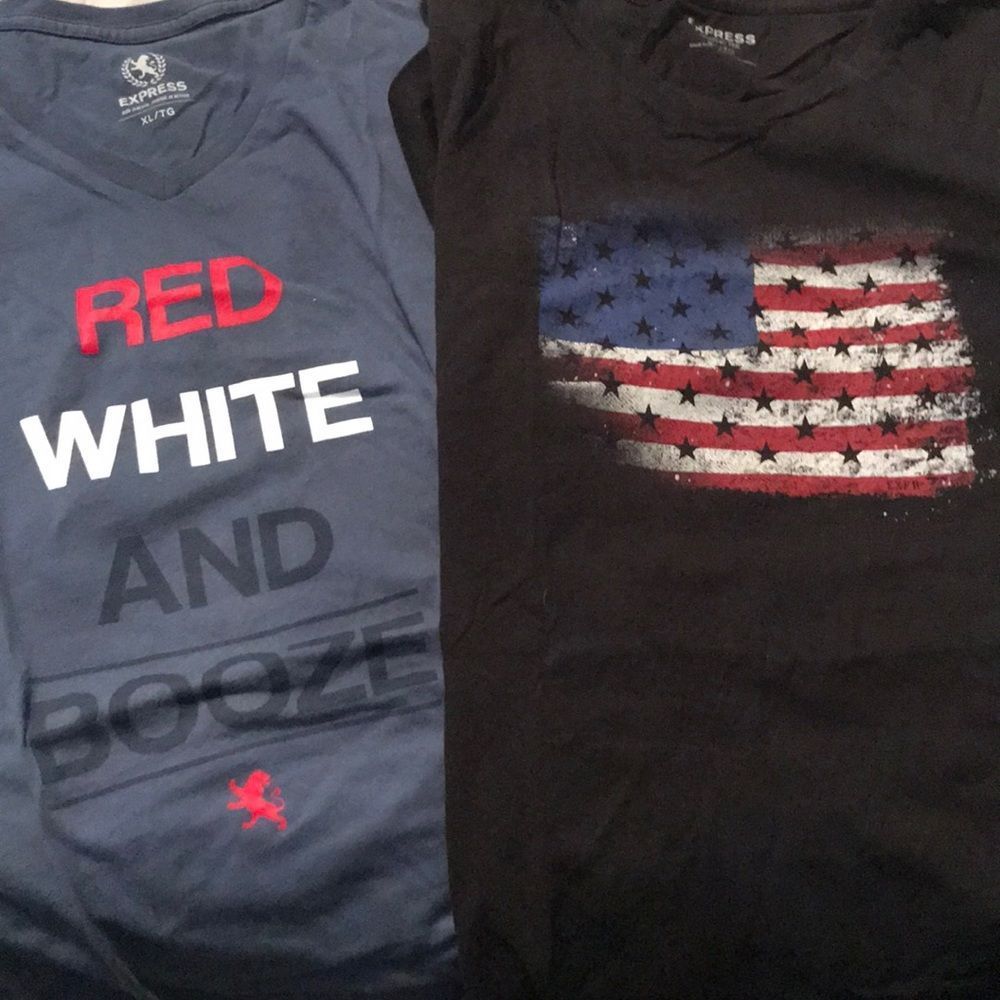 2 Express Men’s XL T-shirt’s